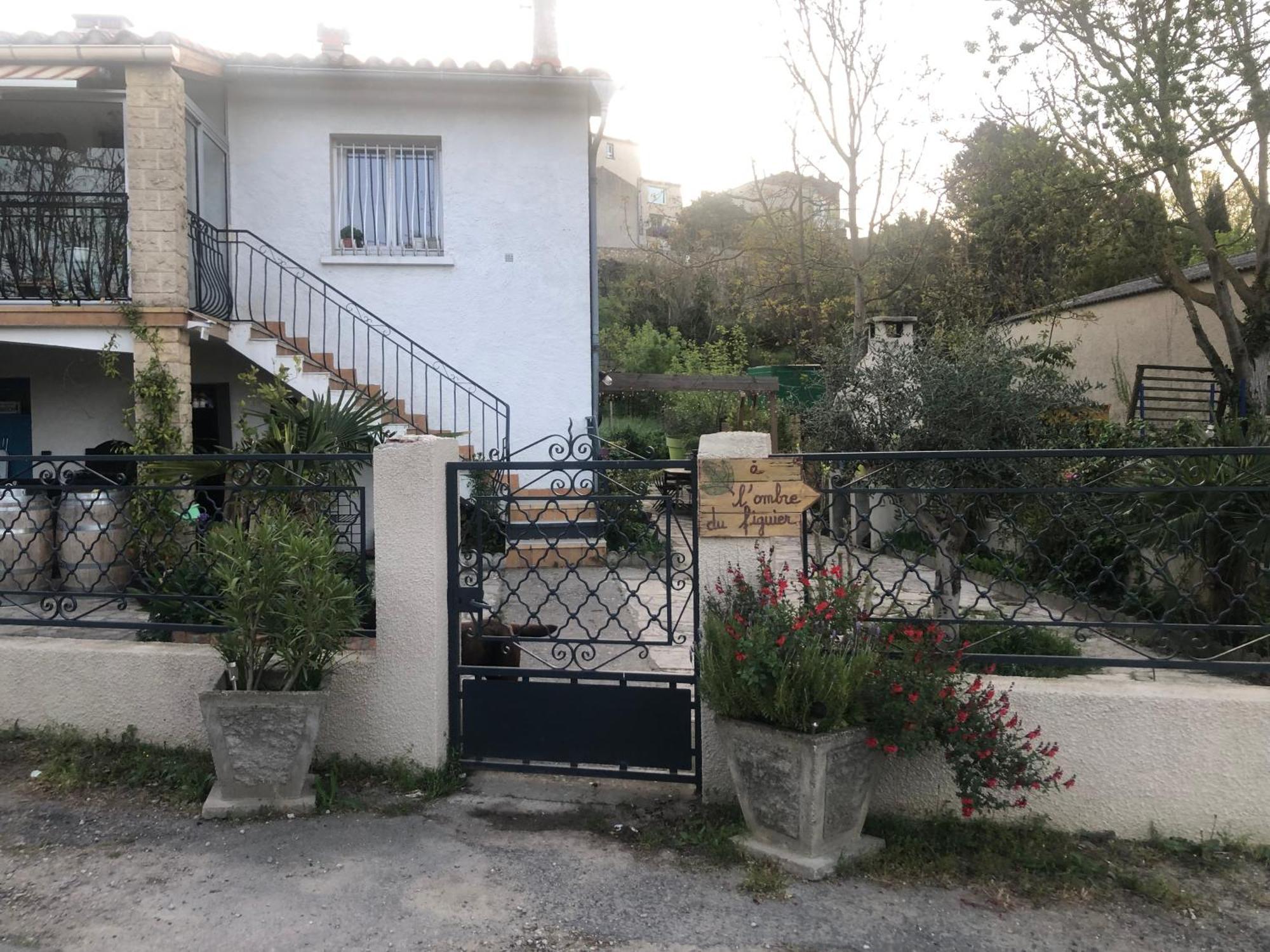 Bienvenue « A L'Ombre Du Figuier » Appartement Pieusse Buitenkant foto